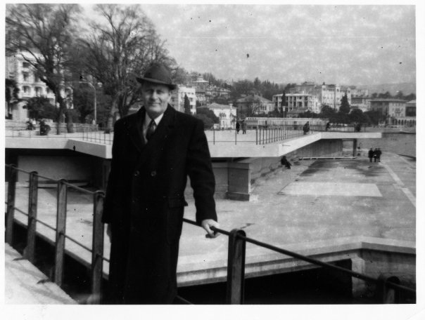 Dad in Opatija, Croatia, circa March 1970